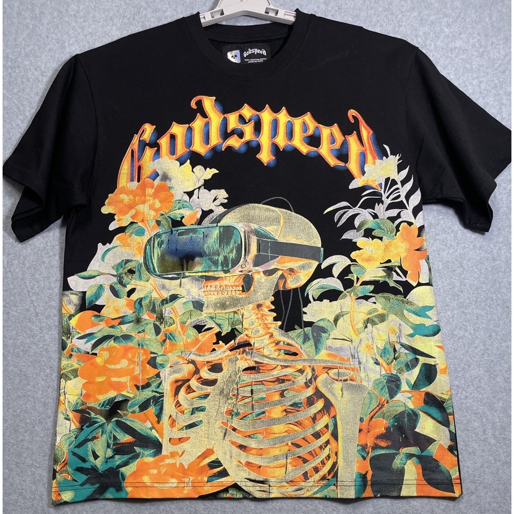 Godspeed Men's Graphic Print T-shirt Size Medium